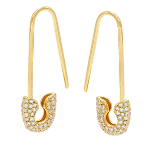 Pendientes de aro con diamantes de cristal chapados en oro, estilo <span class=keywords><strong>Rihanna</strong></span> grande, novedad de 2022 - Product Image 1