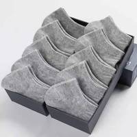 Chaussettes en polyester pour hommes, les moins chères en gros, absorbantes, chaussettes basses à la cheville