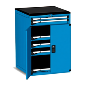Fami Master Key Comfort C0-Eh=36x36 Drawer <b>Cabinet</b> 5 Drawers 714x751x1023 Mm Light <b>Grey</b> Ral7035 Tool Storage - Product Image 2