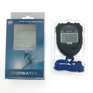Xinjie Electronic Stopwatch XJ-021L Waterproof LCD Chronograph For Track Field Running Basketball Timing - Product Image 3
