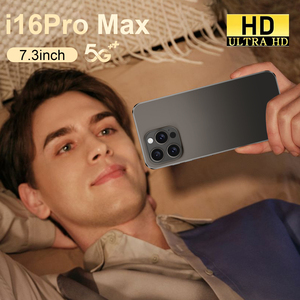 2025 Gốc Chất Lượng Cao I16Pro Max 16GB + 1Tb <span class=keywords><strong>Android</strong></span> 13 4G Điện Thoại Thông Minh 108MP Phía Sau Máy Ảnh 144Hz 65W Tiếng Anh Tây Ban Nha Đức - Product Image 5