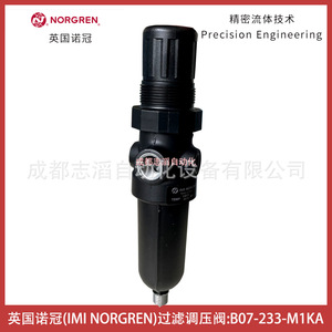 วาล์วลดแรงดันนอร์เกรน B07-233-M1KA 1/4 นิ้ว แก๊ส นิวเมติก - Product Image 3