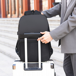 Wholesale Oxford Laptop <b>Backpacks</b> USB Charger Waterproof Zipper Closure Outdoor Travel School College <b>Student</b> Unisex <b>Backpack</b> - Product Image 5