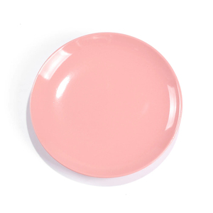 Platos de Cerámica Modernos Color Rosa para Bistec, Platos Planos Blancos de Cerámica de Alta Calidad para Vajilla de Hotel y Restaurante, Gran Venta - Product Image 2