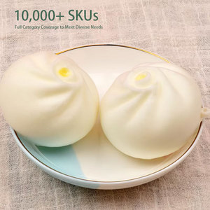Jincan 6cm Soft Bun Pu Slow Rebound Simulation Food Decompression Pinch Toy Unisex for Kids and Adults - Product Image 2