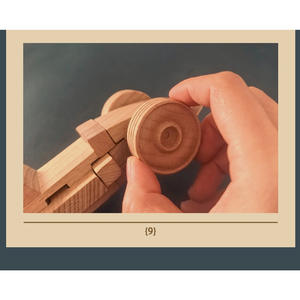 Cadeau pour enfants Luban Lock : Puzzle en <span class=keywords><strong>bois</strong></span> 40 pièces, modèle éducatif <span class=keywords><strong>à</strong></span> assembler avec joints <span class=keywords><strong>à</strong></span> tenon et mortaise, Voiture de course et <span class=keywords><strong>Avion</strong></span>, Couleurs - Product Image 4