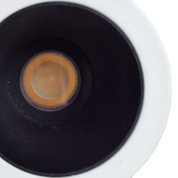 Prix usine réglable Downlight noir blanc Cob plafond anti-éblouissement profond Led 5w 6w 3w Mini Spot Led Light