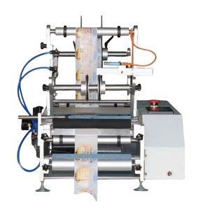 Semi Automatic Small Mini Desktop Sticker <strong>Labeling</strong> <strong>Machine</strong> for Glass Plastic <strong>Round</strong> Bottles and Cylinders Manual Mode Included - Product Image 5