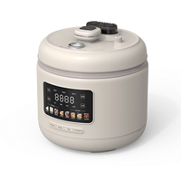Cuisinière à pression électrique numérique de qualité export 5L 900W avec cuve intérieure en aluminium et revêtement antiadhésif