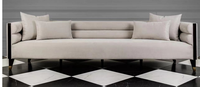 Ensemble de canapé d'angle de salon en tissu écologique moderne haut de gamme AJJ-DJ167 pour une utilisation dans l'hôtel Couleur et taille personnalisables