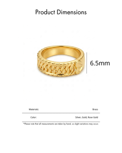 Laiton Vintage Bijoux Hommes et Femmes Rotatif Punk Dragon Échelle Anneau À La Mode Mariages Fêtes Cadeaux - Product Image 2