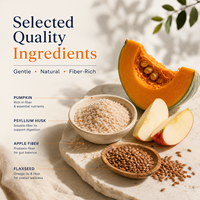 Soutien des glandes anales du chien : Friandises à mâcher molles à la fibre de citrouille et aux probiotiques pour la santé digestive des animaux de compagnie – Marque privée OEM