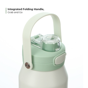 Hot bán tùy chỉnh thép không gỉ kim loại cách điện phòng tập thể dục thể thao nước nóng uống chai chân không du lịch Bình - Product Image 2