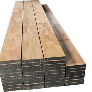 LVL Kayu Struktural 2X4X8 Konstruksi Kayu Pinus Kayu Lapis 2X6 Paulownia Kayu Keras Perawatan Tekanan