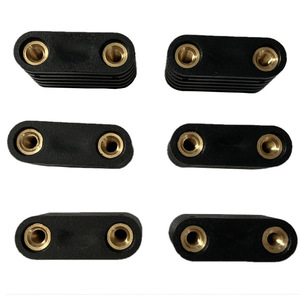 Inserts filetés métriques 25 mm en laiton, filetage grossier, droit, compatibles aluminium, usage industriel général - Product Image 5