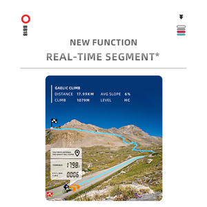 Ciclocomputador Electrónico con GPS BLACKBIRD BB18, Pantalla de 2.4 Pulgadas, Resistente al Agua IPX7, 30 Horas de Duración de la Batería, Compatible con BLE 5.0 ANT+ - Product Image 5