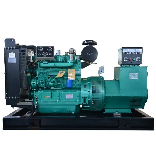 2021 Generator WeiFang 30kw 40kw 50kw 60kw 75kw 100kw 120KW Konsumsi Bahan Bakar Rendah Generator Daya Diesel