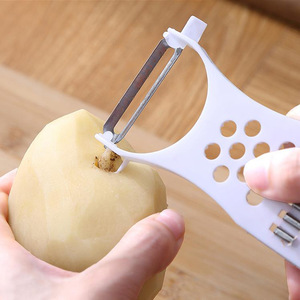 <b>Multi</b> <b>Function</b> <b>Vegetable</b> <b>Cutter</b> Peeler Slicer Grater Shredder For Kitchen Use 2 Pieces Set - Product Image 4