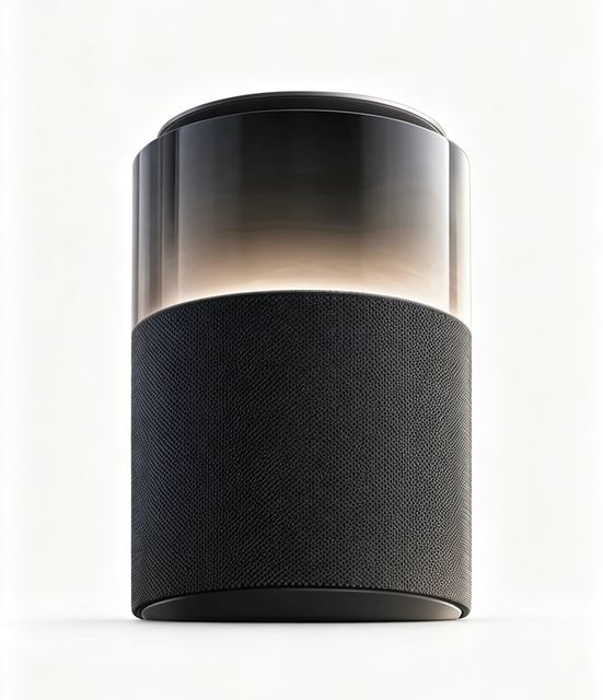 MIJIA Transparent RGB Ambient Light Speaker,Portable Long-Lasting Speaker,Home Interconnected Smart System Stereo Subwoofer