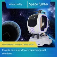 Experiencia de Juego Inmersiva de Última Generación para Niños y Adultos, Juego 3DVR al Aire Libre, Simulador de Vuelo VR para Niños, Helicóptero Giratorio de 360 Grados