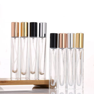 Botellas de Perfume <span class=keywords><strong>Originales</strong></span> de Vidrio con Tapa de Rosca, de Alta Calidad, al por Mayor, con Serigrafía, Forma de Bolsillo, para Viaje, Botellas de Prueba Simples, a Granel - Product Image 4