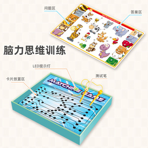Nouveauté : 10 cartes éducatives pour enfants, jeux d'association, cartes flash, livre intelligent pour tout-petits - Product Image 5