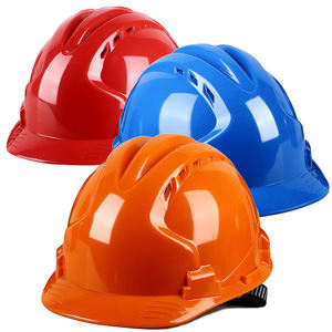 หมวกกันน็อคสำหรับงานก่อสร้างหมวกกันน็อคแบบแข็งป้องกันการก่อสร้างทำจาก ABS ระบายอากาศได้ดี - Product Image 5