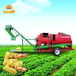 Landbouwmachines Tractor Aangedreven Pinda Oogst Gereedschap Aardnoot Aardnoten Pluk Harvester Pinda Picker Machine