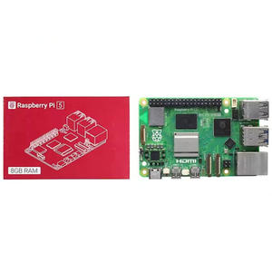 Placa de Desarrollo Longwei <span class=keywords><strong>Raspberry</strong></span> <span class=keywords><strong>Pi</strong></span> 5 con 8GB de RAM, BCM2712 de 64 bits, A76 de Cuatro Núcleos a 2.4GHz, LPDDR4X-4267 SDRAM, PoE+ - Product Image 1