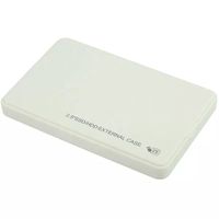 Custodia Protettiva per Disco Rigido, Box Esterno in Plastica per Hard Disk SATA a USB 3.0, Case per HDD da 2.5 Pollici