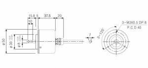 סדרת e50s8 מצטבר E50S8-1000-3-T-24/אוטומציה E6C3-CWZ5GH של ציוד חשמלי - Product Image 6