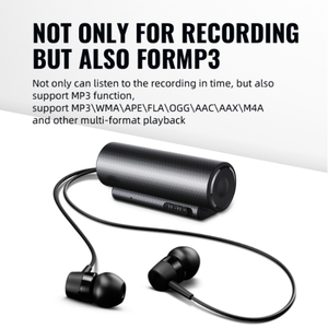 Grabadora <span class=keywords><strong>de</strong></span> Voz Digital QZT WAV con Activación por Voz, Mini Grabadora <span class=keywords><strong>de</strong></span> Voz <span class=keywords><strong>de</strong></span> 16 GB - Product Image 6