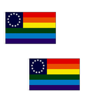 Banderas Grandes LGBT de Ecuador de 3x5 pies, 100% Poliéster, Impresión Personalizada de Alta Calidad, Precio de Mayoreo