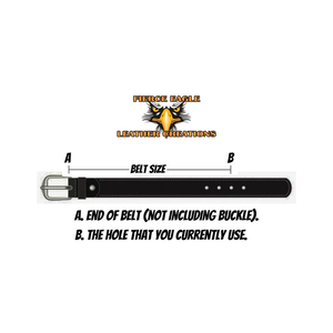 Cintura drago in pelle 1.5 pollici - Product Image 1