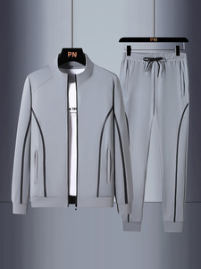 Wholesale High Quality <strong>Custom</strong> 100% Polyester Jogging Sweat Tracksuit Plus Size Quick Dry Sportswear 2 Piece Set Casual <strong>Suits</strong> - Product Image 3