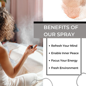 Spray de parfum à la camomille et à la lavande biologique naturelle OEM, brume d'oreiller pour un sommeil profond, spray pour dormir - Product Image 3