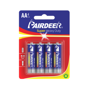 Pairdeer Alkaline Carbon kẽm khô AA R6 AA Kích thước 1.05 WH um3 1.5 V kẽm Carbon Pin cho máy tính đèn pin - Product Image 2
