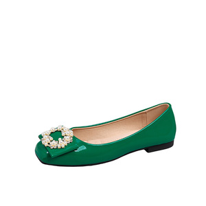 <span class=keywords><strong>Ballerine</strong></span> da Donna Estive/Autunnali con <span class=keywords><strong>Punta</strong></span> Affusolata in Pelle Verniciata e Strass, Slip-On Casual Eleganti con Suola Morbida in PU Anti-Odore - Product Image 5