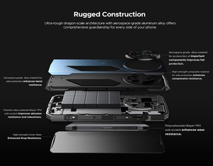 DOOGEE V40 PRO Écran large de 6,78 pouces Appareil photo 200MP Téléphone robuste Smartphone 5G Téléphone étanche Projecteur de téléphone portable - Product Image 2