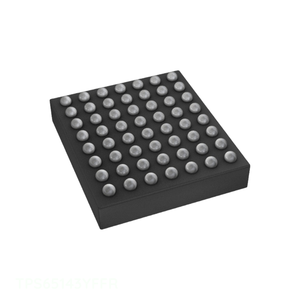 Circuit intégré de gestion de l'alimentation (PMIC) TPS65143YFFR 56 UFBGA, DSBGA pour alimentation de polarisation LCD 32WQFN - Product Image 1