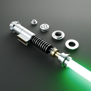 Kit électronique sabre laser LED RVB Idée cadeau cosplay festive pour les fêtes d'anniversaire et de mariage des enfants Inspiré <span class=keywords><strong>Luke</strong></span> Leia <span class=keywords><strong>Skywalker</strong></span> - Product Image 6