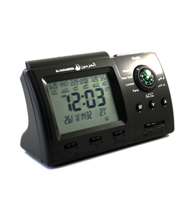 Цифровые часы Azan, часы с многофункциональным звуком, дата, неделя, время молитвы - Product Image 3