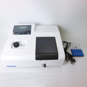 <span class=keywords><strong>ราคา</strong></span><span class=keywords><strong>ถูก</strong></span>ห้องปฏิบัติการความแม่นยําสูงลําแสงคู่แบบพกพา 195-1020nm Spectrometer Photometerที่มองเห็นได้ Uv Vis <span class=keywords><strong>Spectrophotometer</strong></span> - Product Image 5