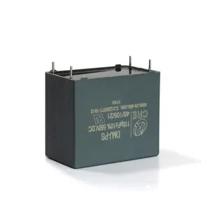Condensador de película de polipropileno para accionamiento de motor, 20 uF, 450v CC, dos pines