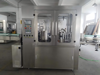 Machine d'étiquetage de film OPP BOPP à colle thermofusible linéaire pour l'étiquetage de bouteilles rondes d'eau minérale