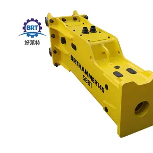 BRT1400 Box Type Hidráulica Breaker 20 Ton Escavadeira Hidráulica Jack Hammer com Diferentes Tipos de Martelos