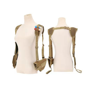 Holsters tactiques classiques à cadre externe dissimulé sous le bras, en nylon multifonctionnel portable pour sports de plein air, chasse et entraînement - Product Image 1