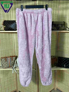 Second Hand Dicker Baumwoll pyjama Winter Warm Soft Pattern Button Rundhals ausschnitt Mixed Style Kleidung Gebrauchte Kleidung Bulk Bales - Product Image 5