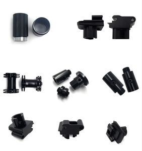 Tùy chỉnh màu đen anodized nhôm tản nhiệt hồ sơ đùn cho CNC gia công dây EDM dịch vụ vật liệu thép không gỉ - Product Image 4