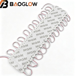 โมดูล LED SMD 2835 DC 12V IP65 กันน้ำ สำหรับป้ายโฆษณาเชิงพาณิชย์ 1.5W LED ความสว่างสูง โมดูล LED 3 ดวง - Product Image 3